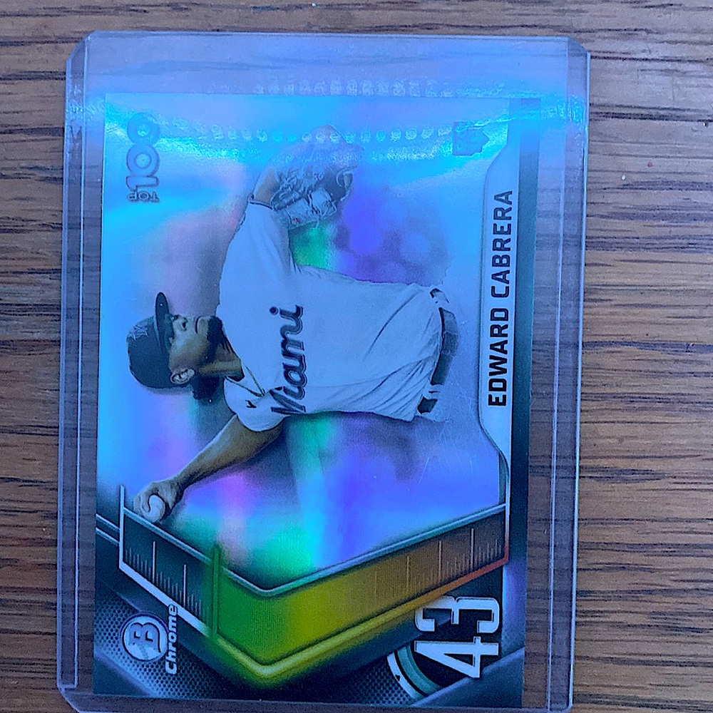 Rookie Edward Cabrera